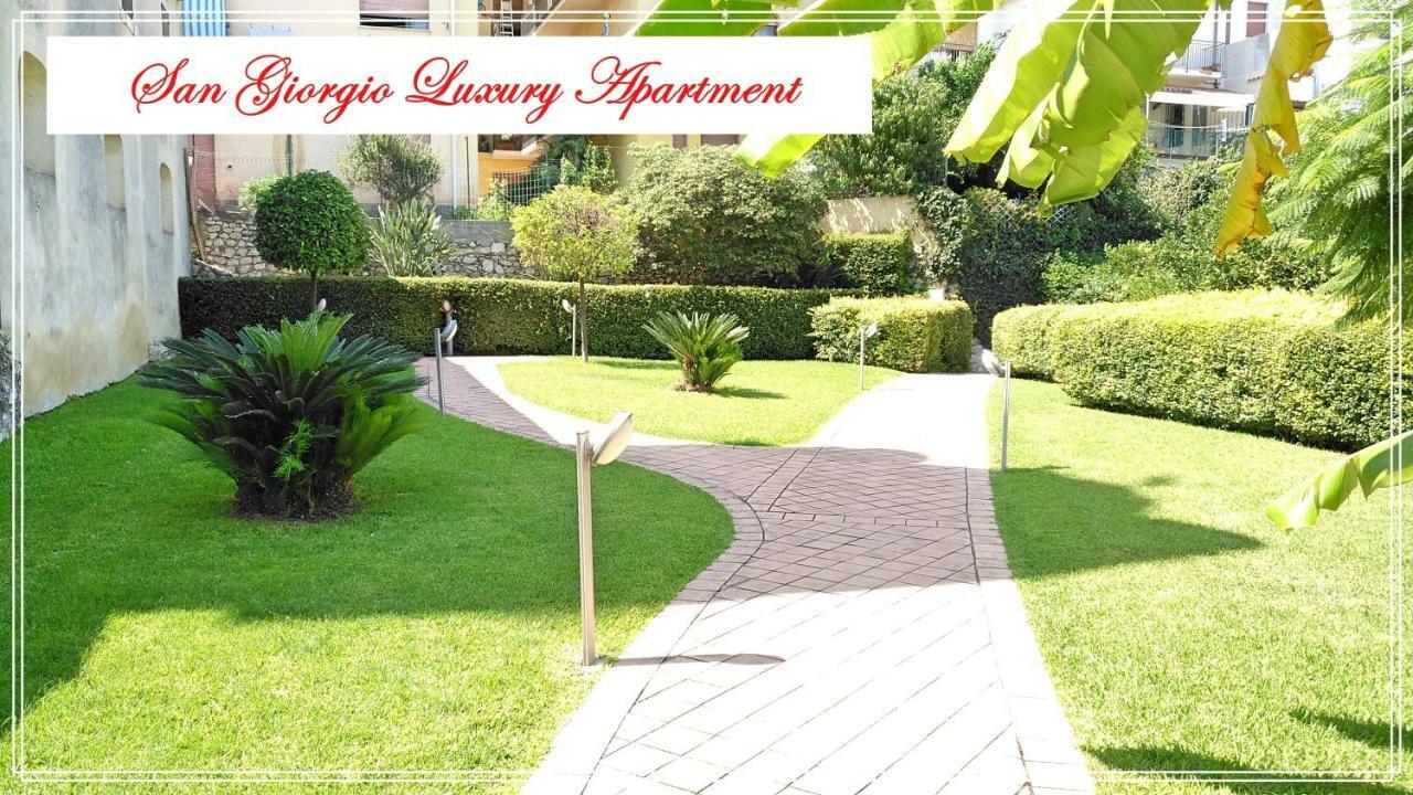 San Giorgio Luxury Apartment Taormina-Panoramic Pool & Parking Space Eksteriør bilde